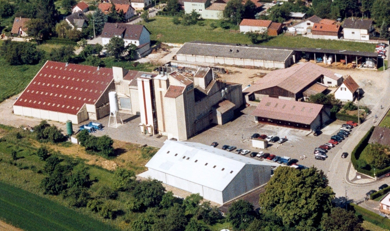 Les Silos à grain des ETS WALCH à Burnhaupt