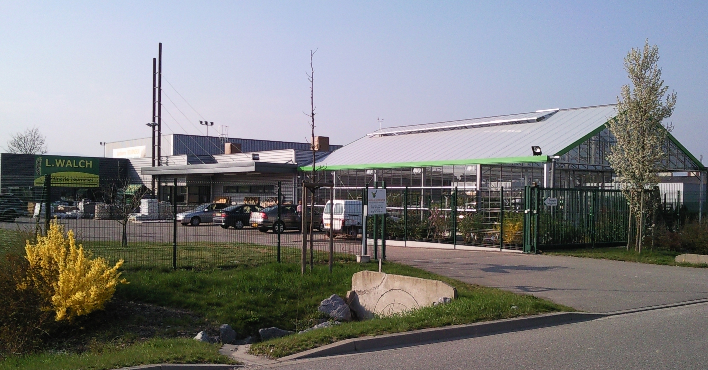 La jardinerie Tournesol des ETS WALCH