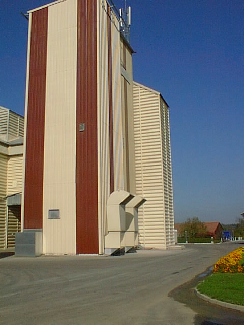 Les Silos à grain des ETS WALCH à Burnhaupt